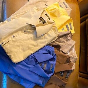 Mens shirts. 6-  size 16 1/2, 34/35